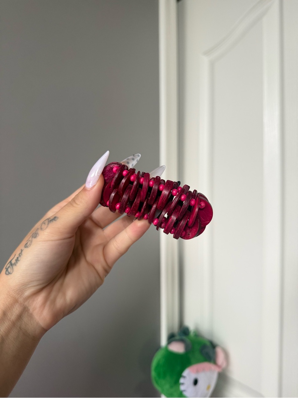 Hot pink women’s bracelet chunky